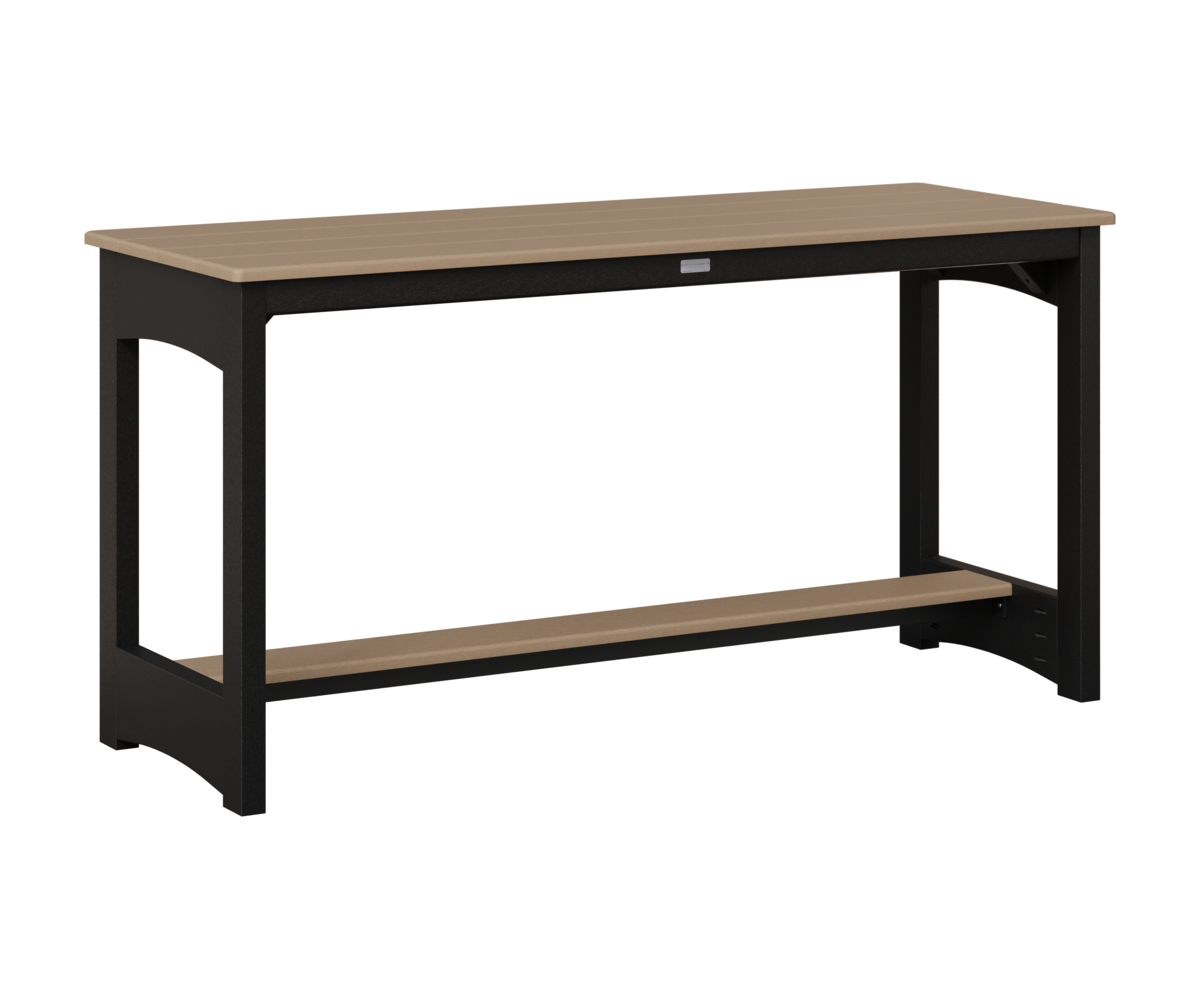 Bar + Buffet Balcony Table — Dining Height