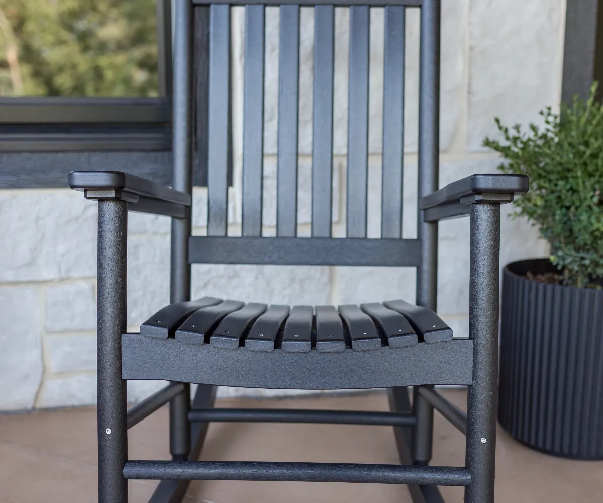Casual Back + Rocker Porch Rocker Detail