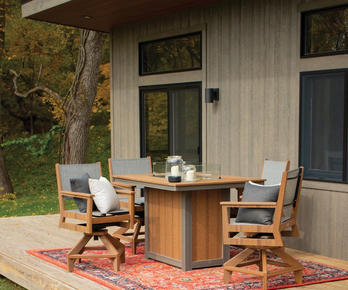 Comfo Back Comfo Back Fire Table Set