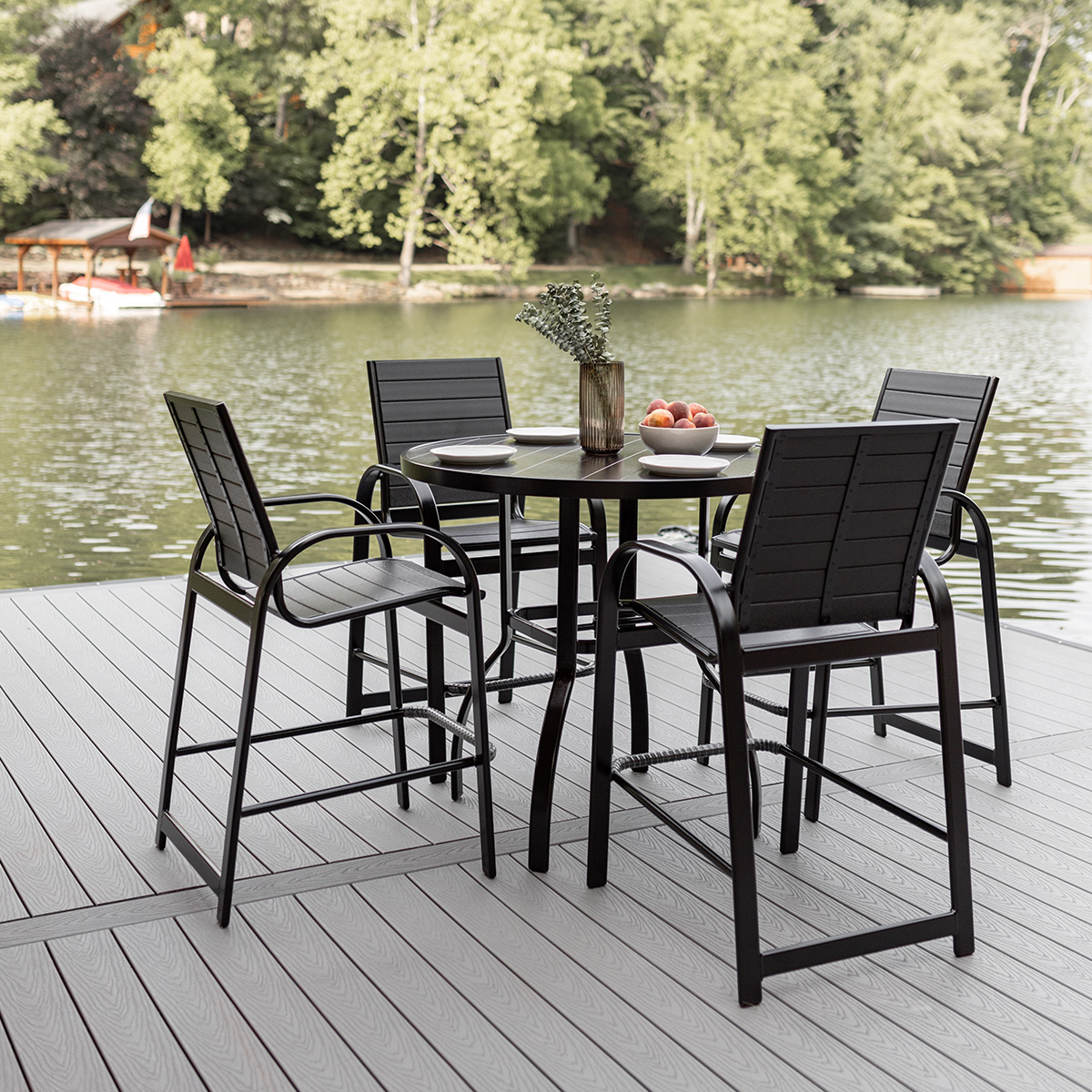 Murphy Murphy Bar Set on the Dock